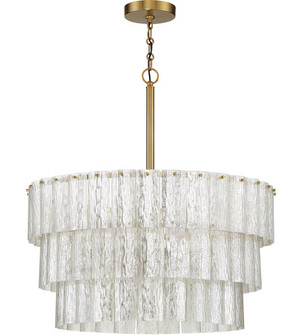 Museo 9 Light Pendant in Satin Brass (20|48696-SB)