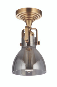 State House 10.75'' 1 Light Semi Flush in Vintage Brass (20|X8317-VB)