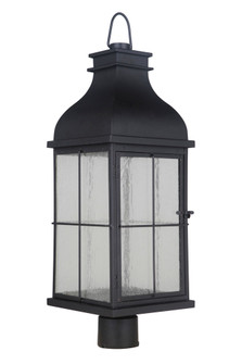 Vincent 1 Light Large LED Outdoor Post Mount in Midnight (20|ZA1825-MN-LED)