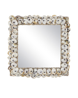 Oyster Shell Square Mirror (92|1348)