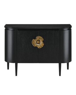 Briallen Black Demi-Lune Cabinet (92|3000-0004)