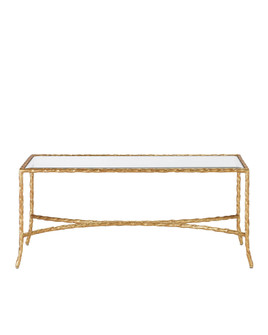 Gilt Twist Bronze Cocktail Table (92|4057)