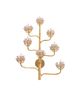 Agave Americana Gold Wall Sconce (92|5000-0058)