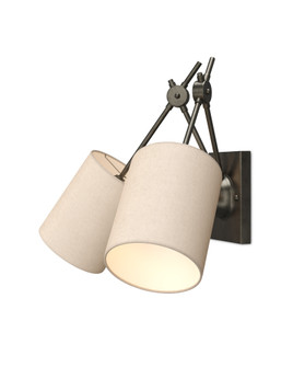 Compass Black Wall Sconce (92|5150)