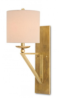 Anthology Brass Wall Sconce, White Shade (92|5181)