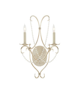 Crystal Lights Silver Wall Sconce (92|5980)