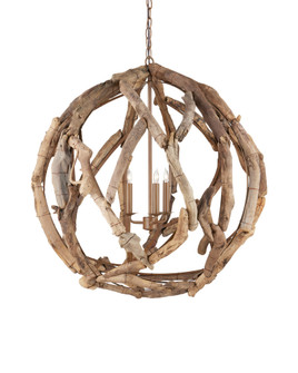 Driftwood Orb Chandelier (92|9078)