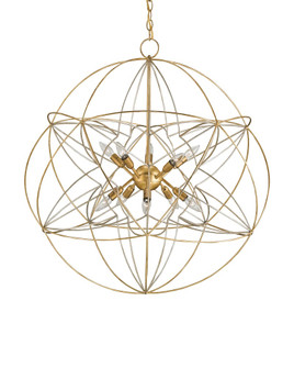 Zenda Gold Orb Chandelier (92|9840)
