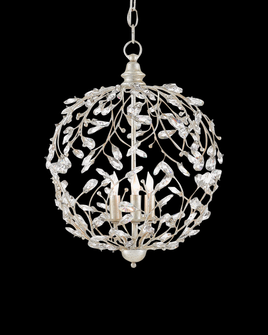 Crystal Bud Silver Orb Chandelier (92|9000-0076)