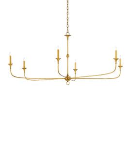 Nottaway Large Gold Chandelier (92|9000-0370)