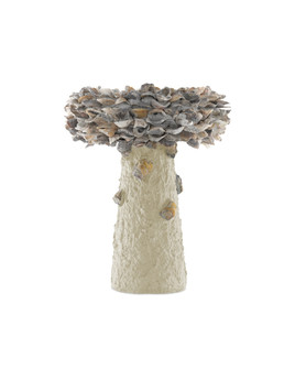 Oyster Shell Medium Bird Bath (92|1200-0053)