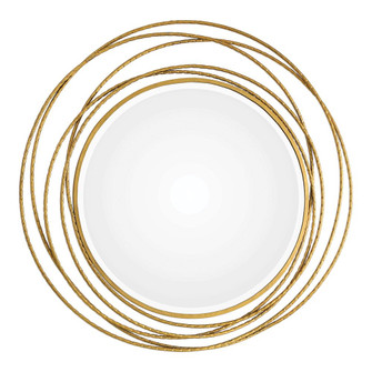 Uttermost Whirlwind Gold Round Mirror (85|09348)