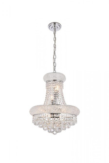 Primo 8 light Chrome Pendant Clear Royal Cut Crystal (758|V1800D16C/RC)