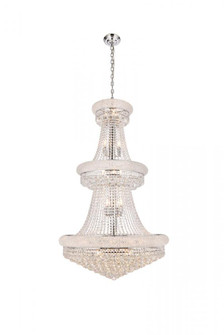 Primo 32 light Chrome Chandelier Clear Royal Cut Crystal (758|V1800G30C/RC)