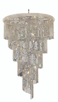 Spiral 29 Light Chrome Chandelier Clear Royal Cut Crystal (758|V1801SR48C/RC)