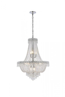 Century 12 light Chrome Chandelier Clear Royal Cut Crystal (758|V1900D24C/RC)