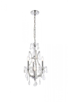 Maria Theresa 4 light Chrome Pendant Clear Royal Cut Crystal (758|2800D12C/RC)