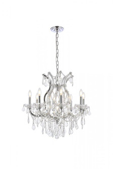 Maria Theresa 9 light Chrome Chandelier Clear Royal Cut Crystal (758|2800D26C/RC)