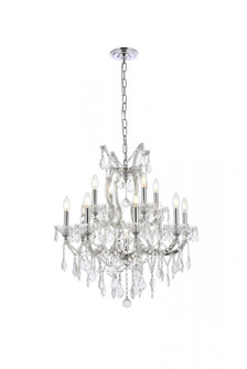 Maria Theresa 13 light Chrome Chandelier Clear Royal Cut Crystal (758|2800D27C/RC)