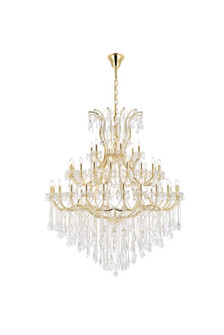 Maria Theresa 49 Light Gold Chandelier Clear Royal Cut Crystal (758|2800G60G/RC)