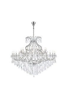 Maria Theresa 49 Light Chrome Chandelier Clear Royal Cut Crystal (758|2800G72C/RC)