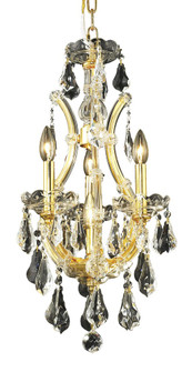 Maria Theresa 4 Light Gold Chandelier Clear Royal Cut Crystal (758|2801D12G/RC)