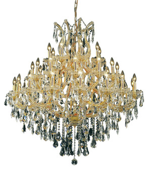Maria Theresa 37 Light Gold Chandelier Clear Royal Cut Crystal (758|2801G44G/RC)