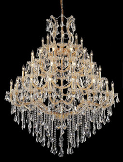 Maria Theresa 49 light Gold Chandelier Clear Royal Cut Crystal (758|2801G46G/RC)