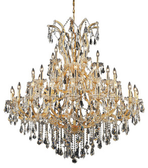 Maria Theresa 41 Light Gold Chandelier Clear Royal Cut Crystal (758|2801G52G/RC)