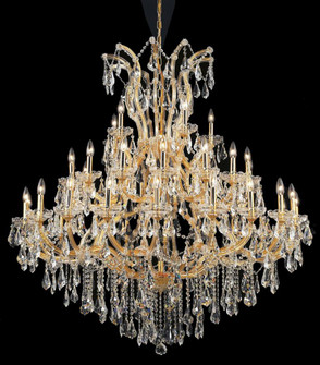 Maria Theresa 41 light Gold Chandelier Clear Royal Cut Crystal (758|2801G52G/RC)