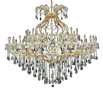 Maria Theresa 49 Light Gold Chandelier Clear Royal Cut Crystal (758|2801G72G/RC)