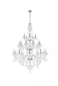 Verona 25 light Chrome Chandelier Clear Royal Cut Crystal (758|V7825G43C/RC)