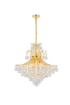 Toureg 15 Light Gold Chandelier Clear Royal Cut Crystal (758|V8005G31G/RC)