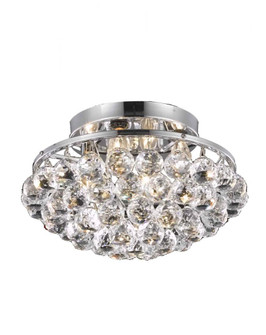 Corona 4 light Chrome Flush Mount Clear Royal Cut Crystal (758|V9805F14C/RC)