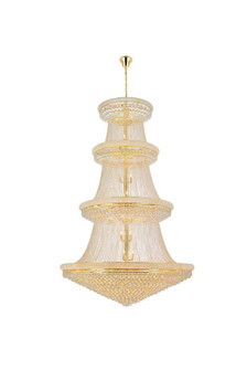 Primo 56 Light Gold Chandelier Clear Royal Cut Crystal (758|V1800G62G/RC)