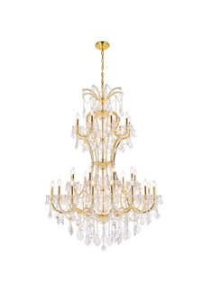 Maria Theresa 36 Light Gold Chandelier Clear Royal Cut Crystal (758|2800D46G/RC)