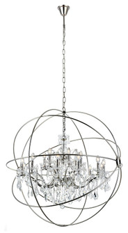 Geneva 18 Light Polished Nickel Chandelier Clear Royal Cut Crystal (758|1130G43PN/RC)