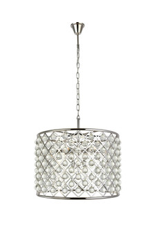Madison 8 Light Polished Nickel Chandelier Clear Royal Cut Crystal (758|1204D27PN/RC)