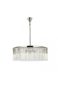 Sydney 10 light polished nickel Chandelier Clear Royal Cut Crystal (758|1208G43PN/RC)