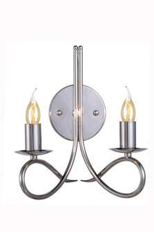 Lyndon 2 light polished Nickel Wall Sconce (758|1452W9PN)