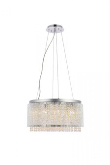 Influx 12 light Chrome Pendant Clear Royal Cut Crystal (758|V2092D20C/RC)