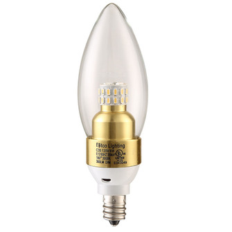 LED S30C35  E12 120V4W 4100K 320LM  Dimmable GOLD (758|E12SB-4-D-41-G)
