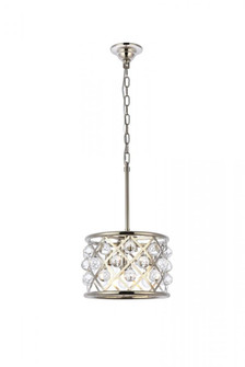 Madison 3 light polished Nickel Pendant Clear Royal Cut Crystal (758|1213D12PN/RC)