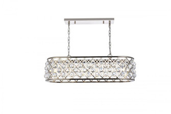 Madison 6 light polished Nickel Chandelier Clear Royal Cut Crystal (758|1216G40PN/RC)