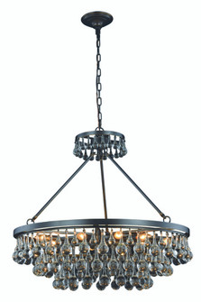 Bettina 10 light Bronze Pendant Clear Royal Cut Crystal (758|1509D32BZ)