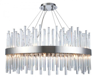Dallas 18 light Chrome Chandelier Clear Royal Cut Crystal (758|3000D32C)