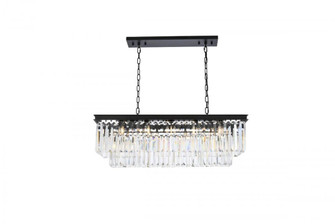 Sydney 12 light Matte Black Chandelier Clear Royal Cut Crystal (758|1232D40MB/RC)