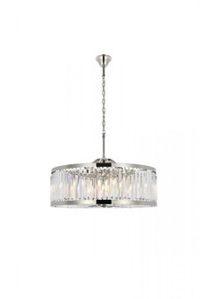 Chelsea 10 light polished nickel Chandelier Clear Royal Cut Crystal (758|1233D35PN/RC)