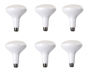 LED BR40, 2700K, 120 degree, CRI80, UL, 15W, 75W EQUIVALENT, 25000HRS (758|BR40LED201-6PK)