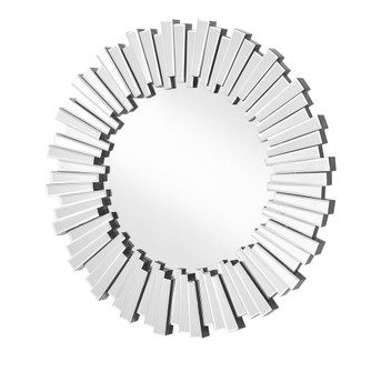 Sparkle 31.5 In. Contemporary Round Mirror in Clear (758|MR9139)